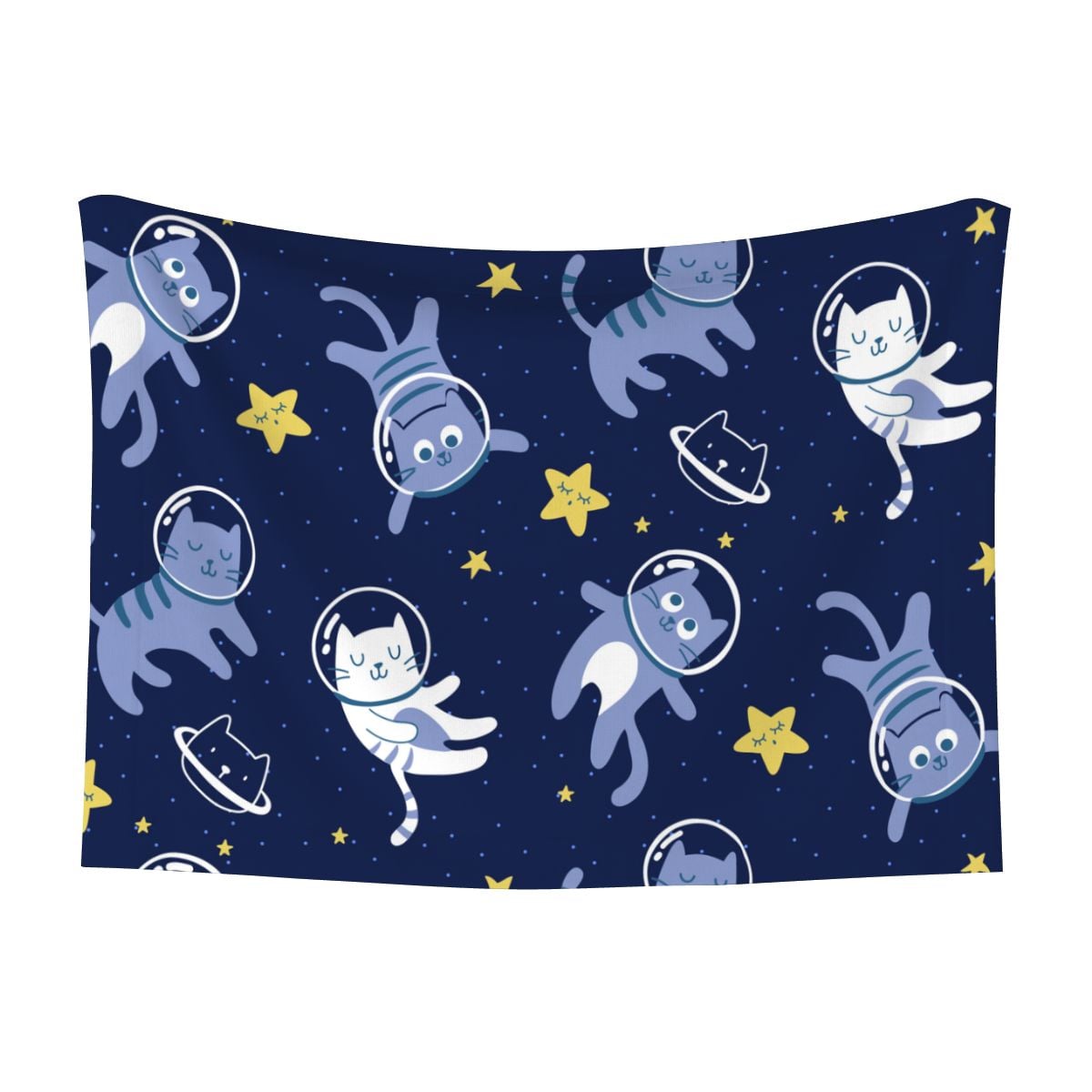Space Adventure Cat Blanket