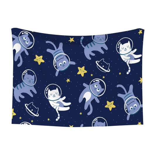 Space Adventure Cat Blanket