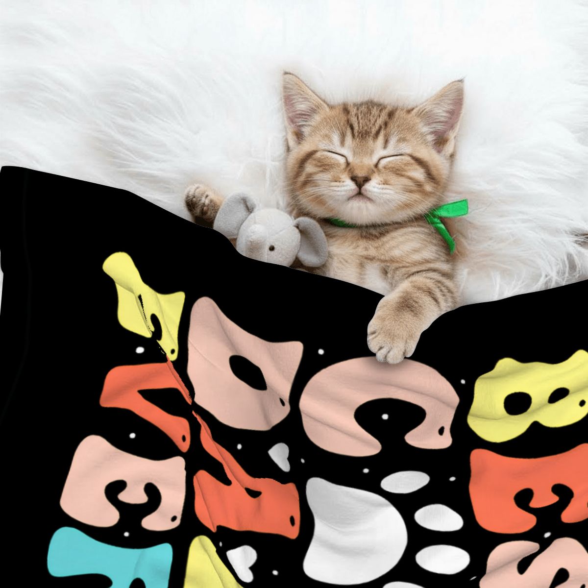 Best Cat Dat Ever Cat Blanket