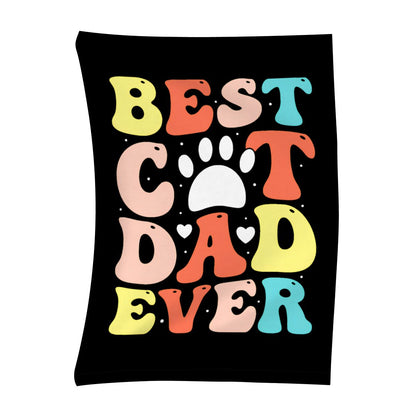 Best Cat Dat Ever Cat Blanket